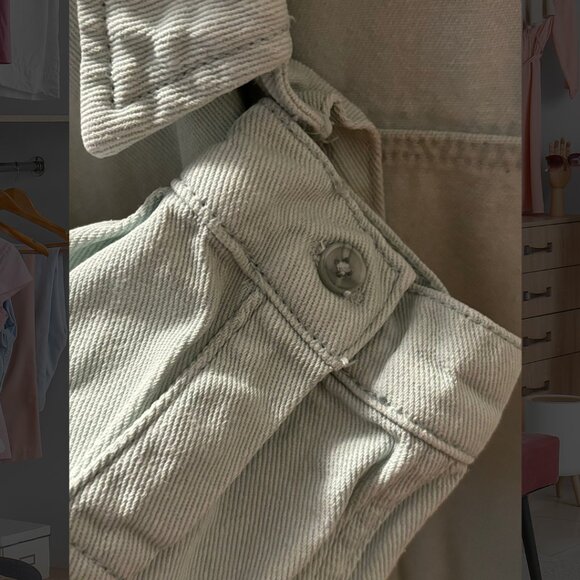 Twix Mint Green Shacket - Picture 7 of 9